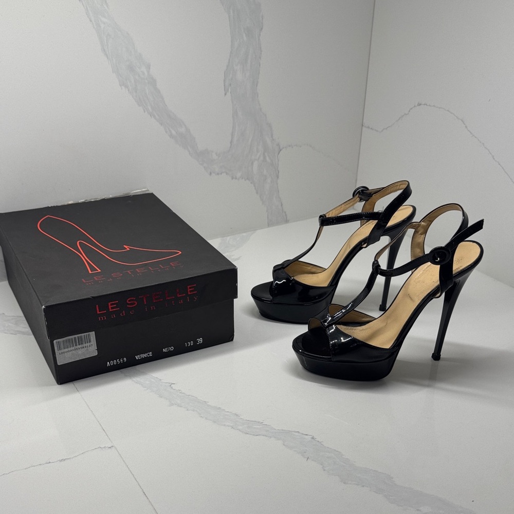 Black Women's High Heel Sandals